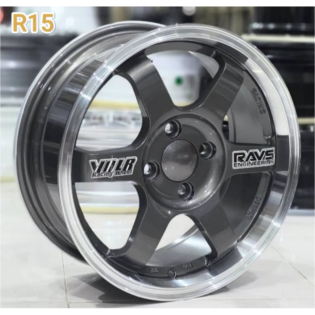 Velg Rays TE37 R15 4x100