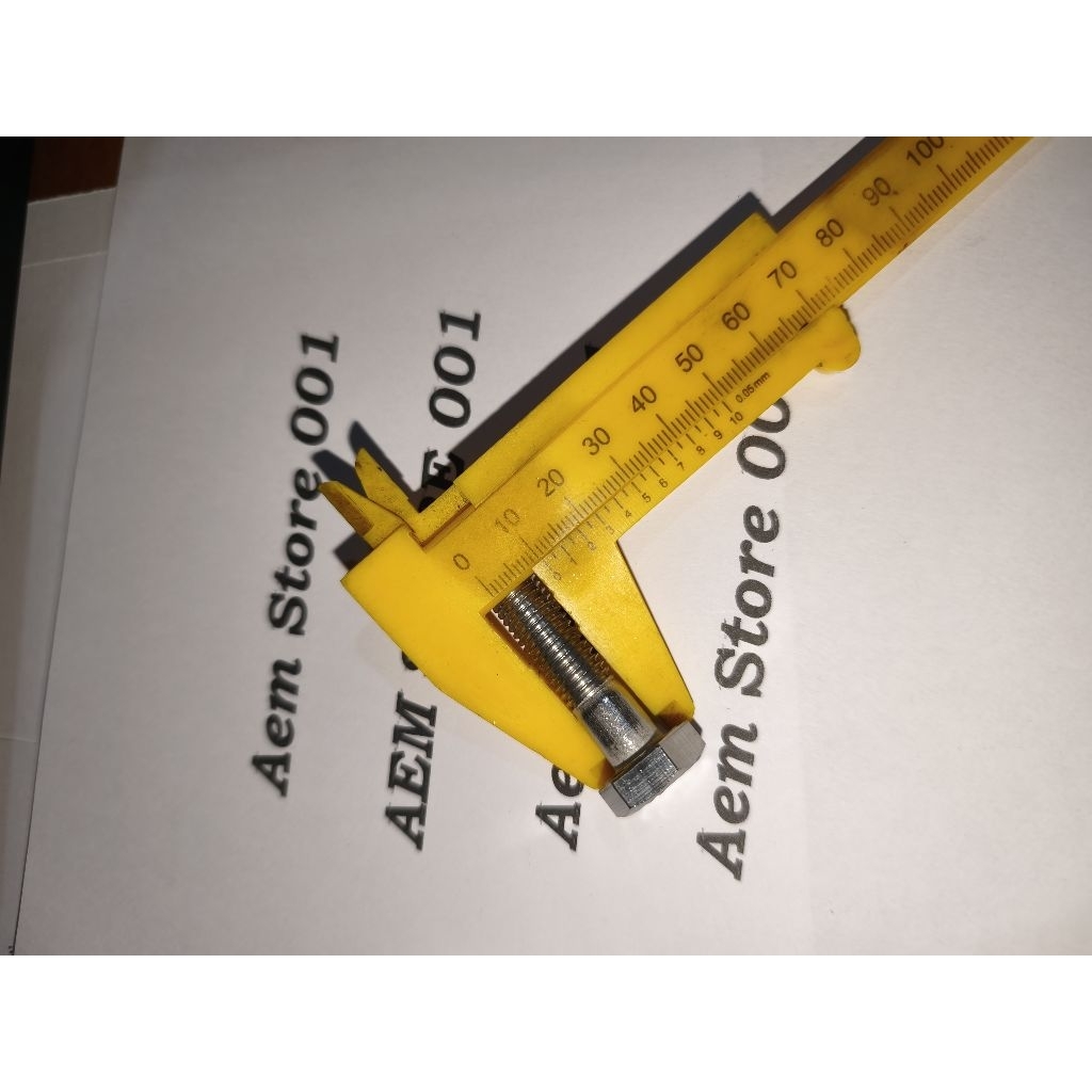 Baut Hex M10 x 40 (4cm) half drat stainless 304 THE A2-70
