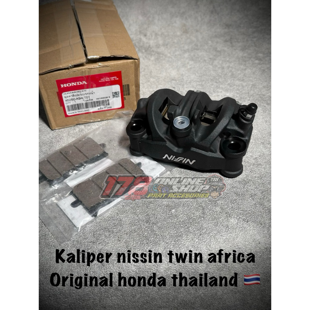 kaliper nissin twin africa original honda