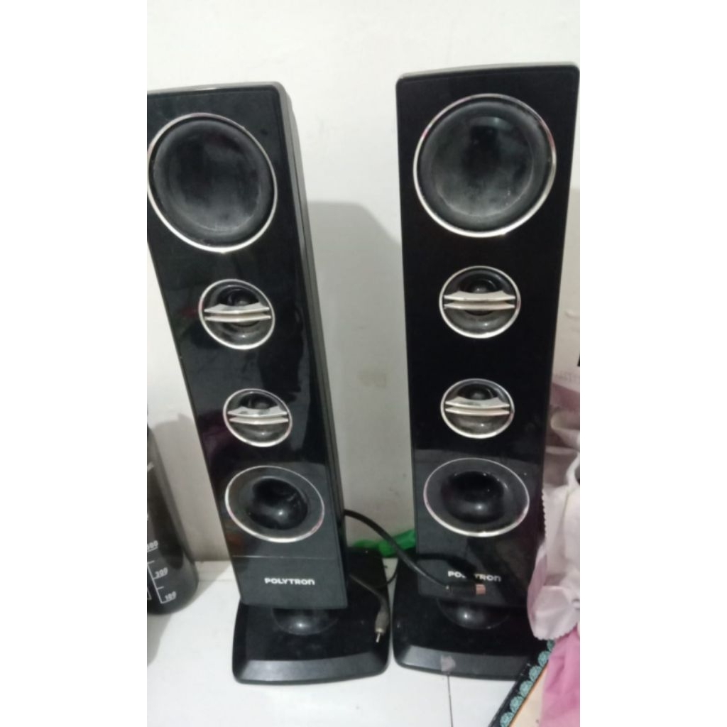 SPEAKER TV Polytron 24 inch bawaan tv