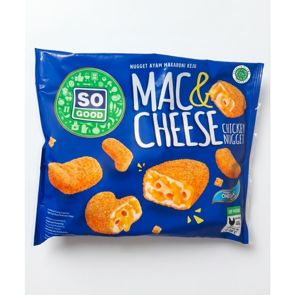 So good chiken nugget ayam makaroni keju 400gr