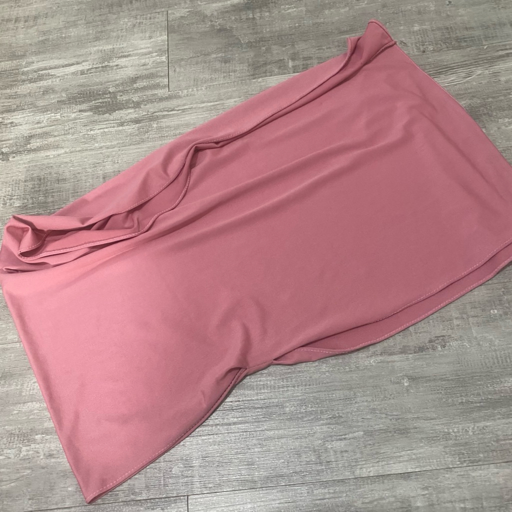 prelove pasmina jilbab kerudung instan anak bayi 1 tahun sampai 3 tahun warna pink