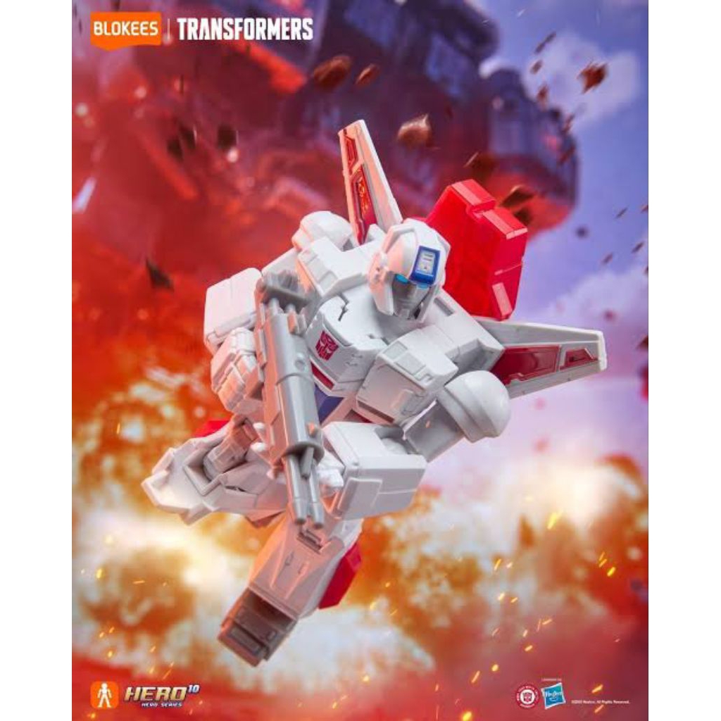 Blokees Galaxy Version Transformers 09 Jet Fire OFC