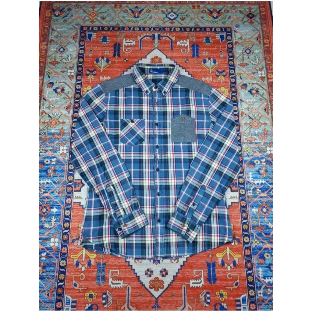 Kemeja katun Evisu EU001
