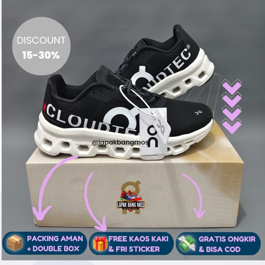 Lapakbangmoss spatu running pria wanita Oc monster berkualitas