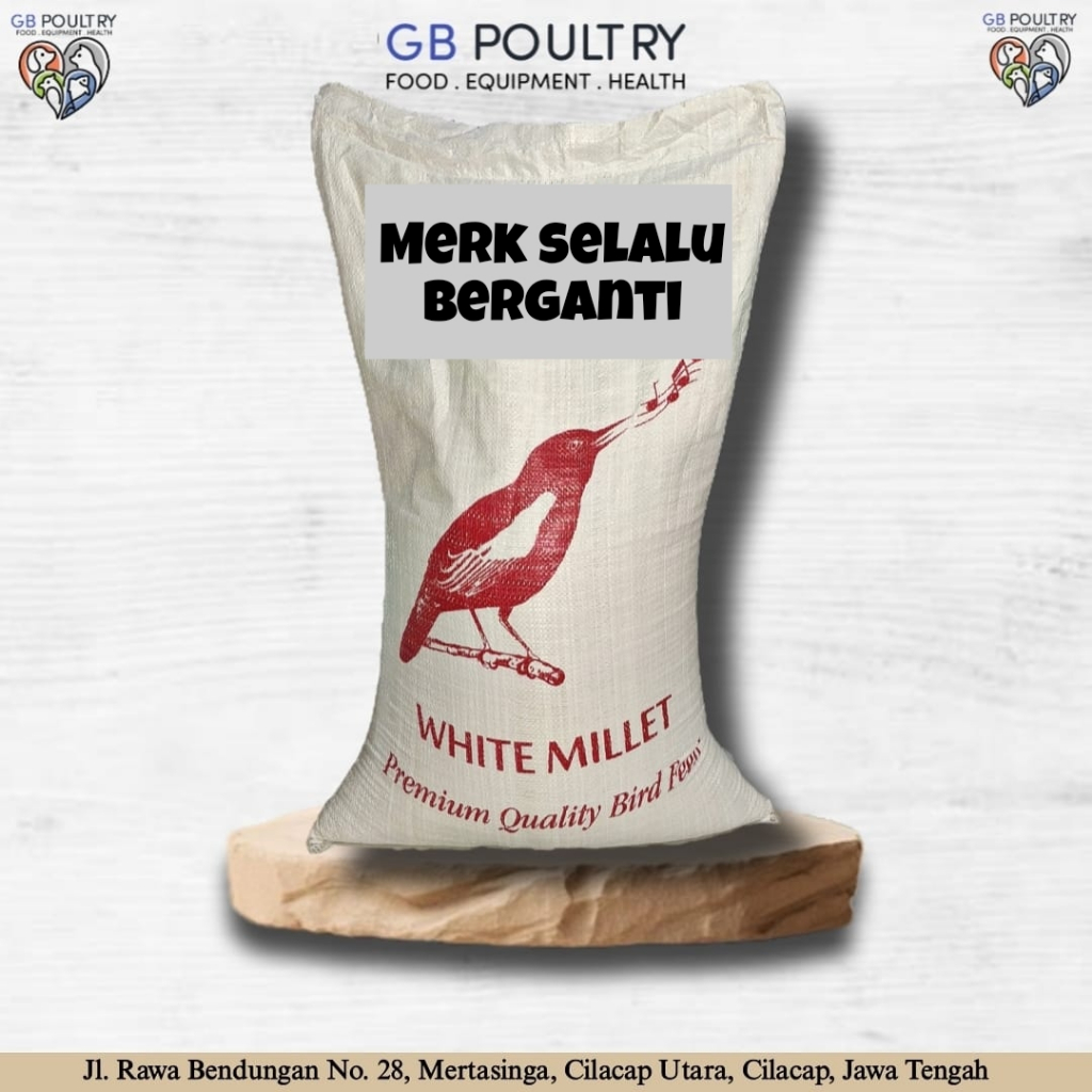Milet Putih Millet Putih 25 kg White Millet