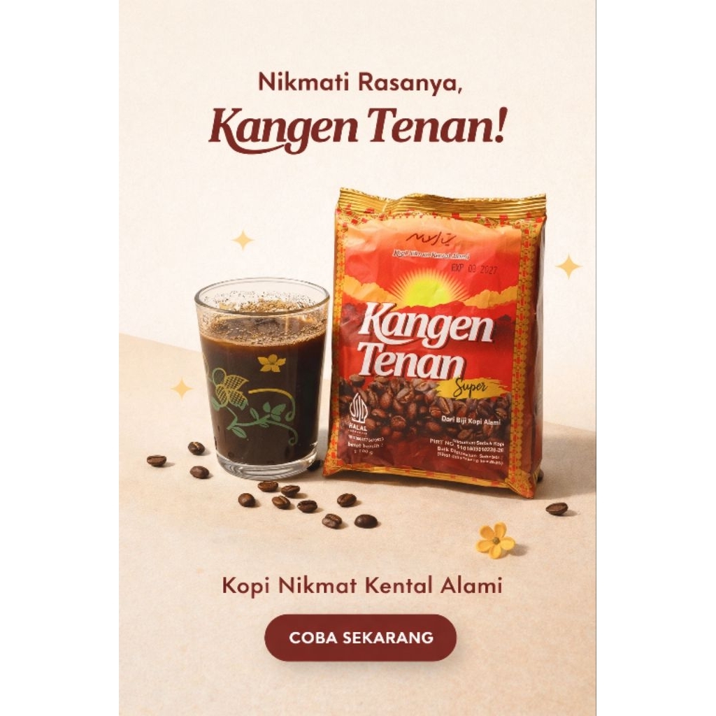 ​[ASLI LAMPUNG] Kopi Bubuk Kangentenan super premium - Kopi Nikmat Alami Khas Lampung
