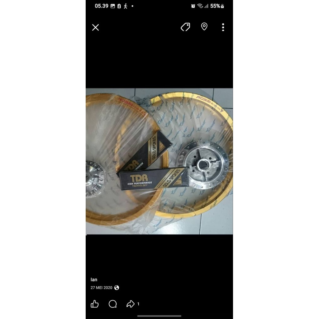Velg Rossi Ring 17 140 160