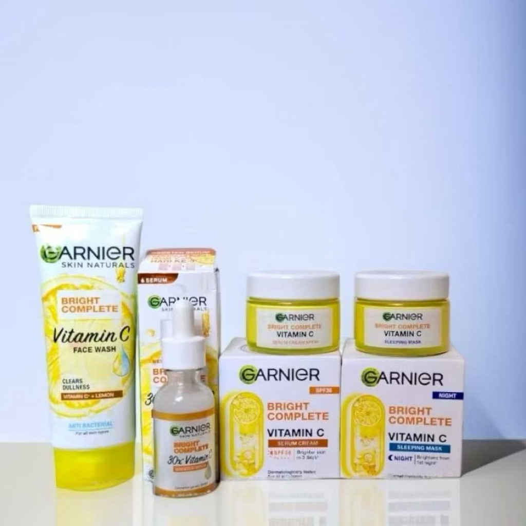 Paket Garnier Vitamin C Bright Complete 4 in 1