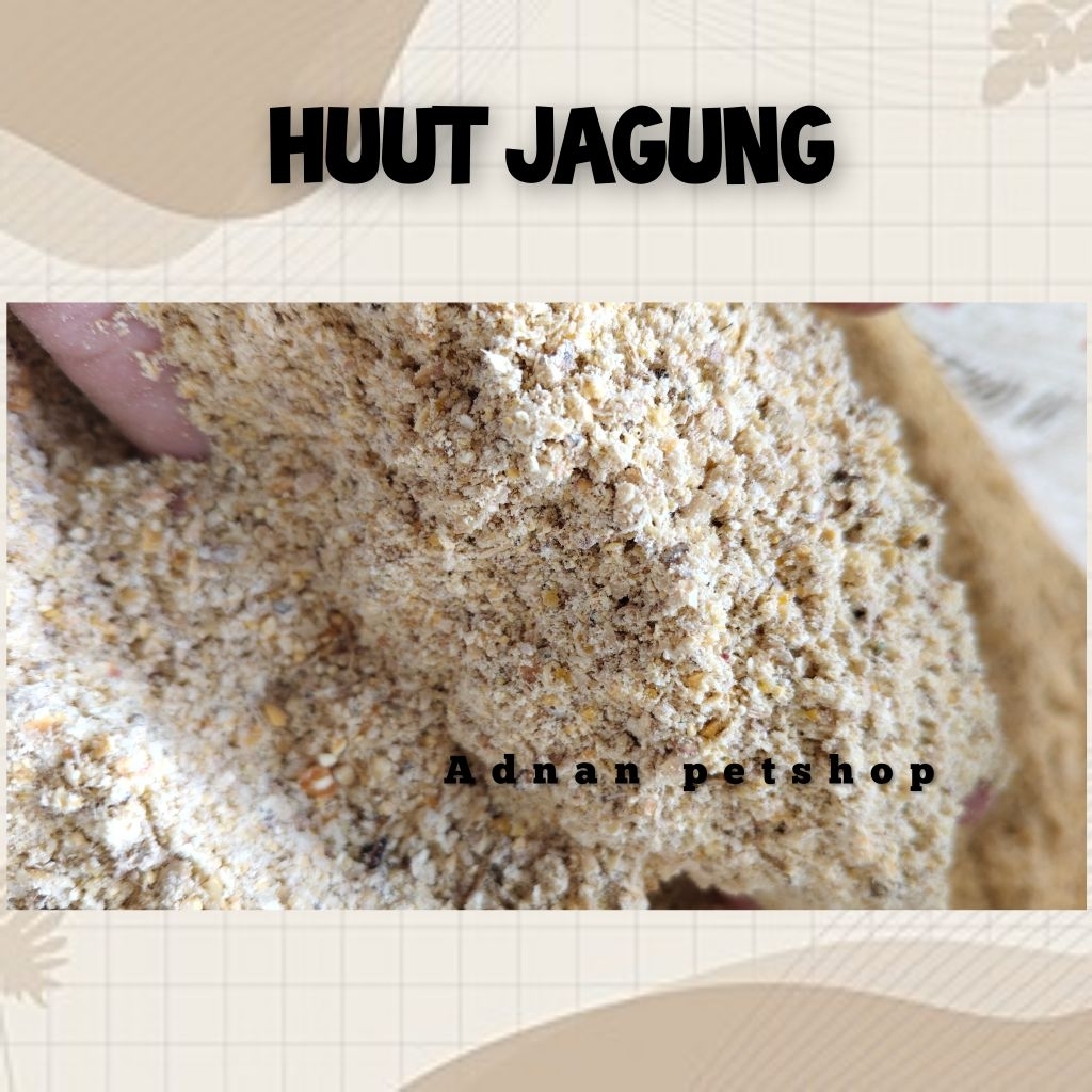 HUUT JAGUNG PAKAN UNGGAS TERMURAH