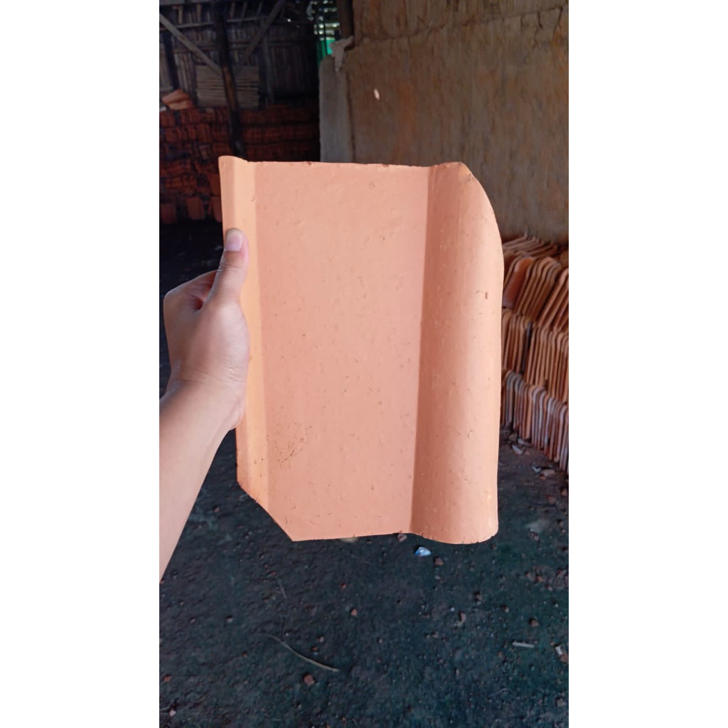 Genteng Press Plentong , Genteng Atap Rumah , Genteng Tanah Liat