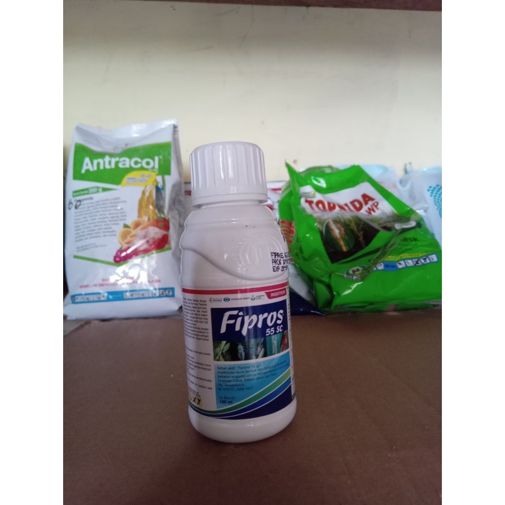 Insektisida Fipros 55SC 100ml - Obat Wereng, Thrips, & Pembasmi Semut Rayap Sistemik