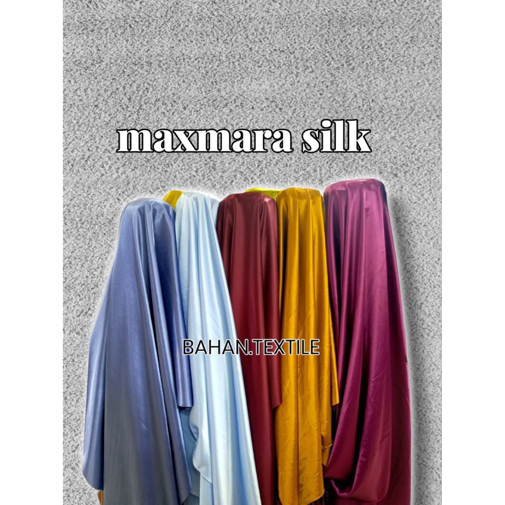 [[BAHAN METERAN]]BAHAN MAXMARA SILK//KAIN MAXMARA PREMIUM