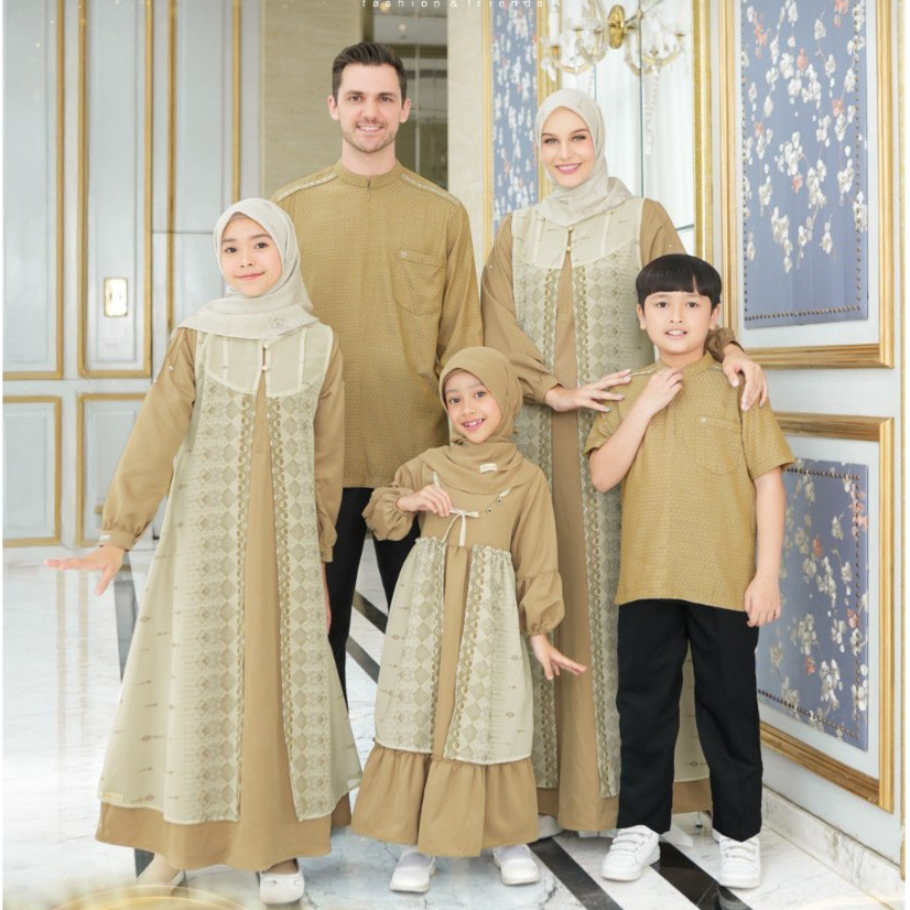 Sarimbit Lebaran ROYAL LEMON SORBET, KAGUMI 342/KAGUMI KIDS 184/KAHFI KIDS 258 (ETHICA RUMAH FAIQA)