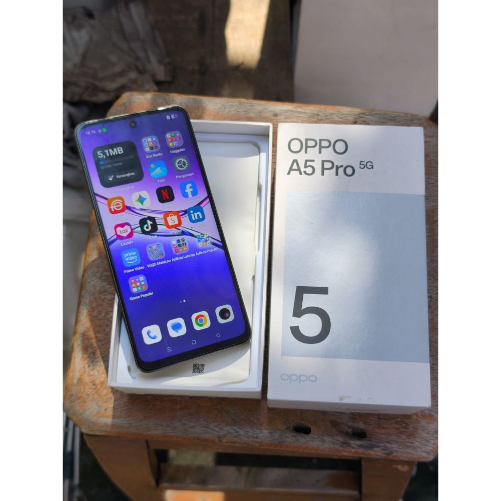 Oppo A5 pro 5G 8/256 gb second fullset