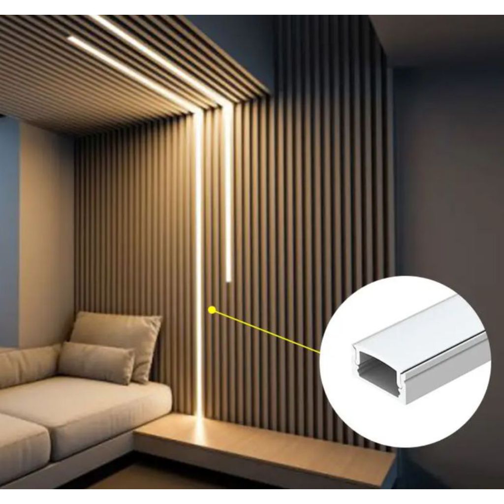 HOUSING LED - LED WPC | TEMPAT LAMPU LED WPC - BATANGAN