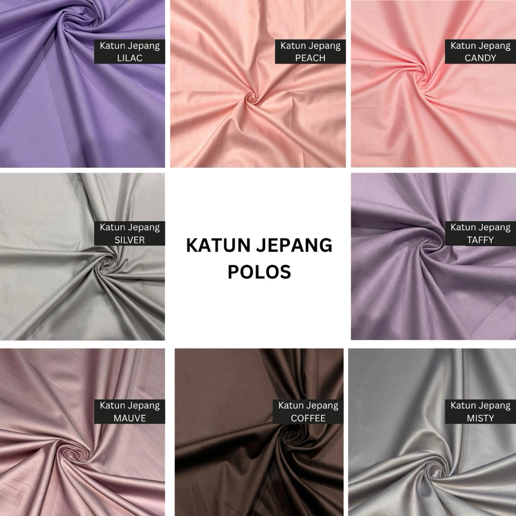 Leon Sprei Katun Jepang Polos ORI - SET