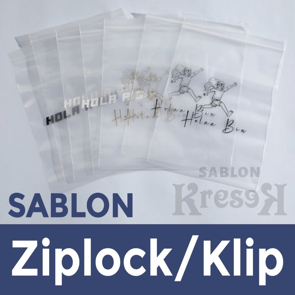 Plastik klip baju kemeja ziplok baju ziplock custom plastik ziplock murah