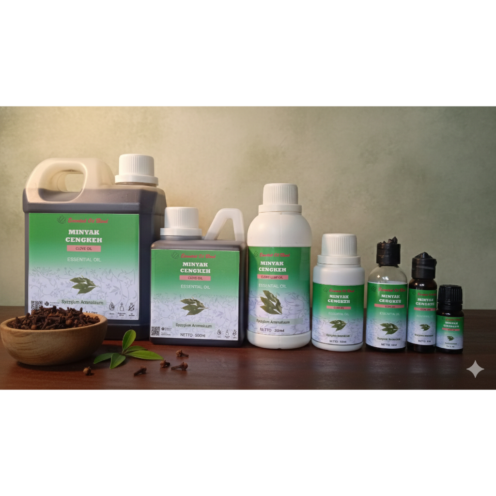 Minyak Essensial Minyak Cengkeh 100% Murni Ukuran 500ml