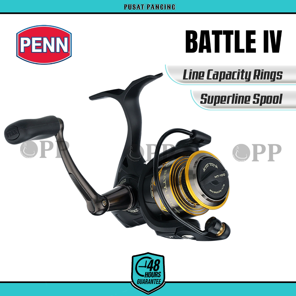 PUSATPANCING5 - PENN Reel Pancing Spinning BATTLE IV 1000 - 10000 Hydro Armor system Full Metal Body