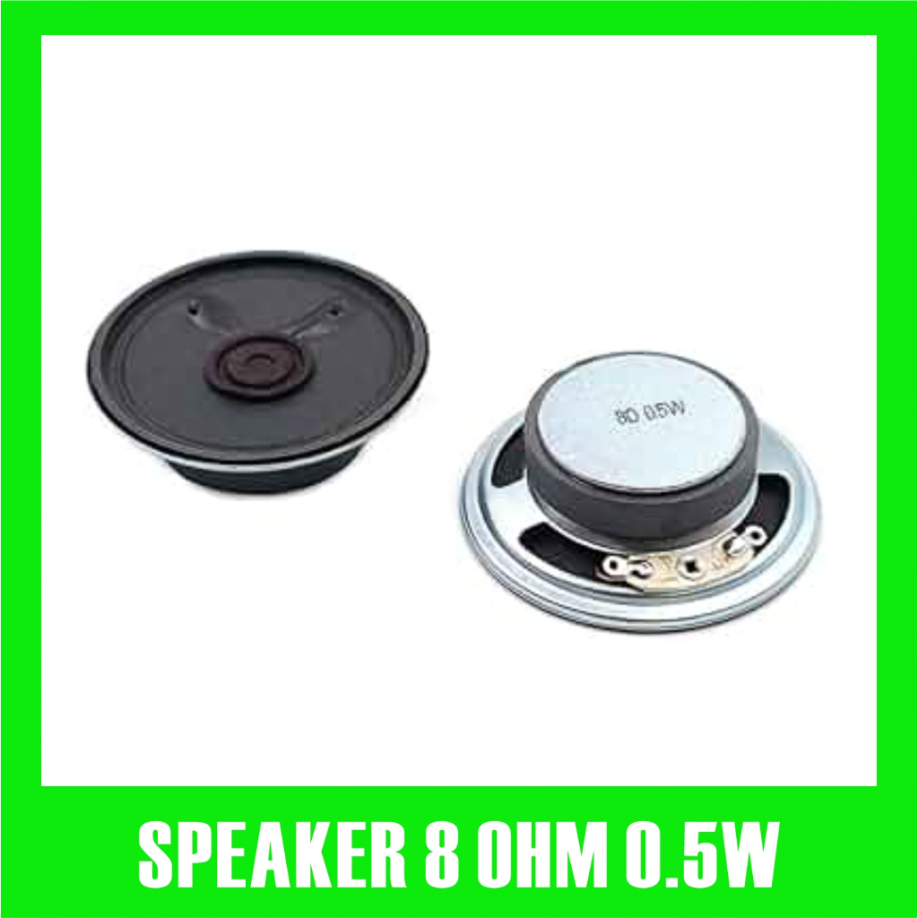 Speaker 2 1/4 inch / Speaker 0,5 watt 8 Ohm / Speaker 2 1/4inch 0,5watt 8ohm