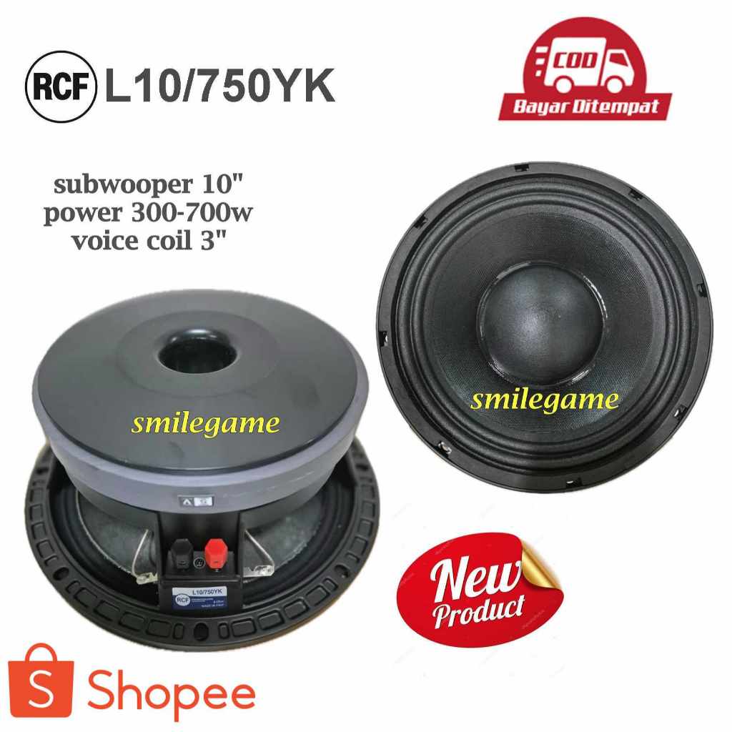 Komponen L10750YK Speaker Component rcf L10 750 YK 10''
