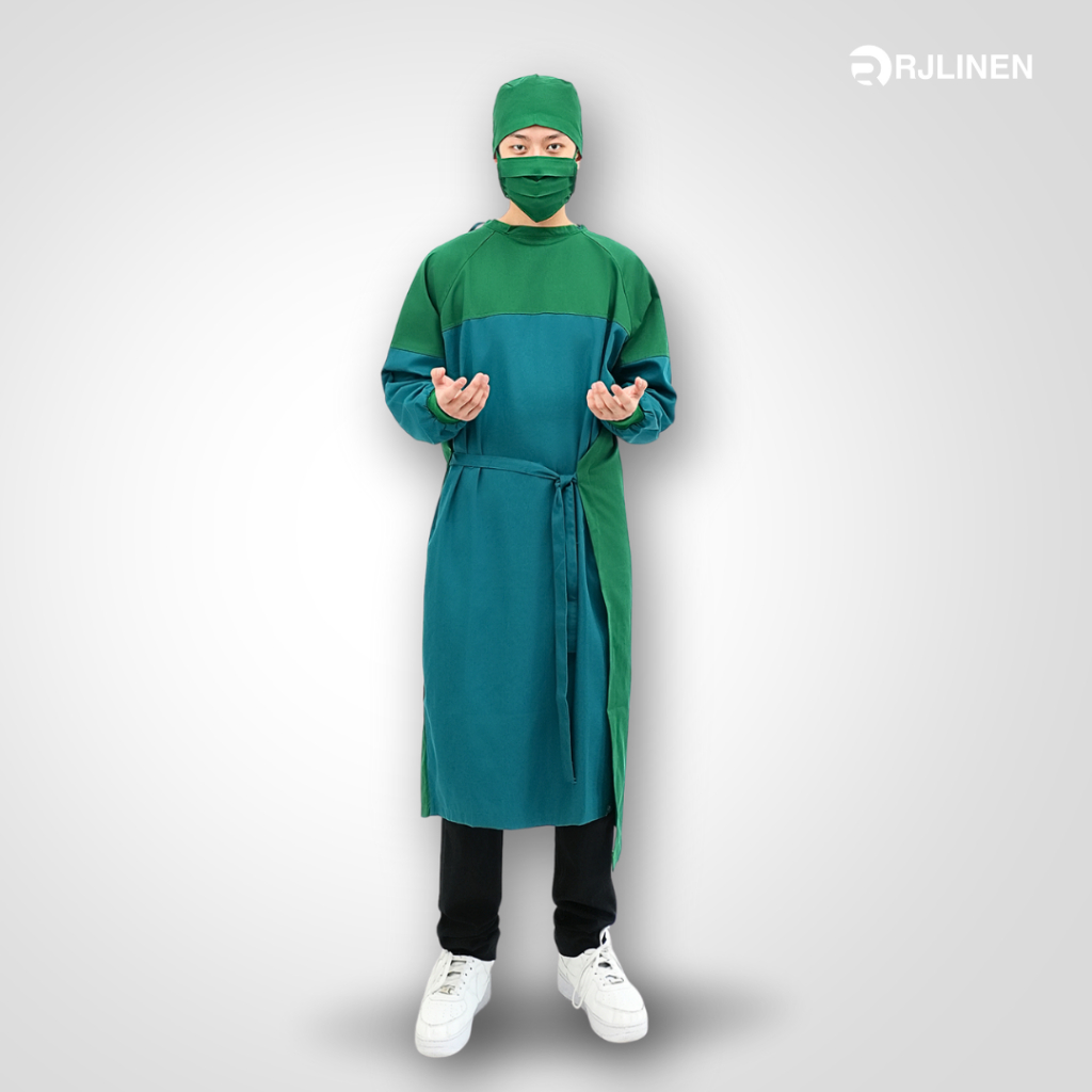Baju Operasi Pro / Seragam Operasi / Jas Operasi /Jubah Operasi / Pelindung Dokter