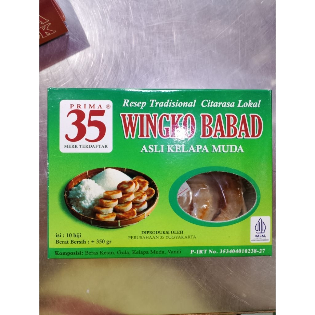 WINGKO BABAT 35 /OLEH OLEH KHAS JOGJA