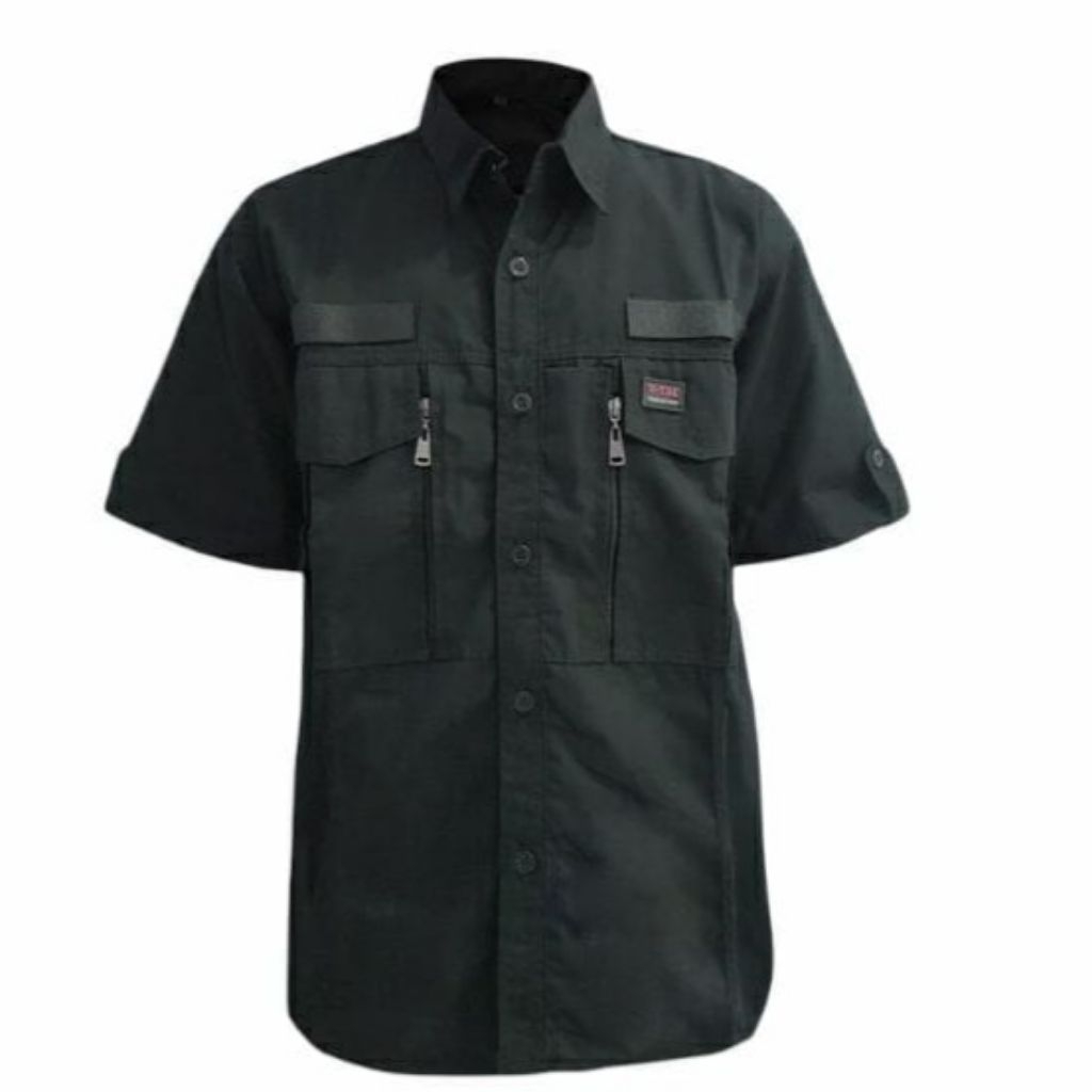 BAJU KEMEJA TACTICAL W-TAC PRIA LENGAN PENDEK OUTDOR
