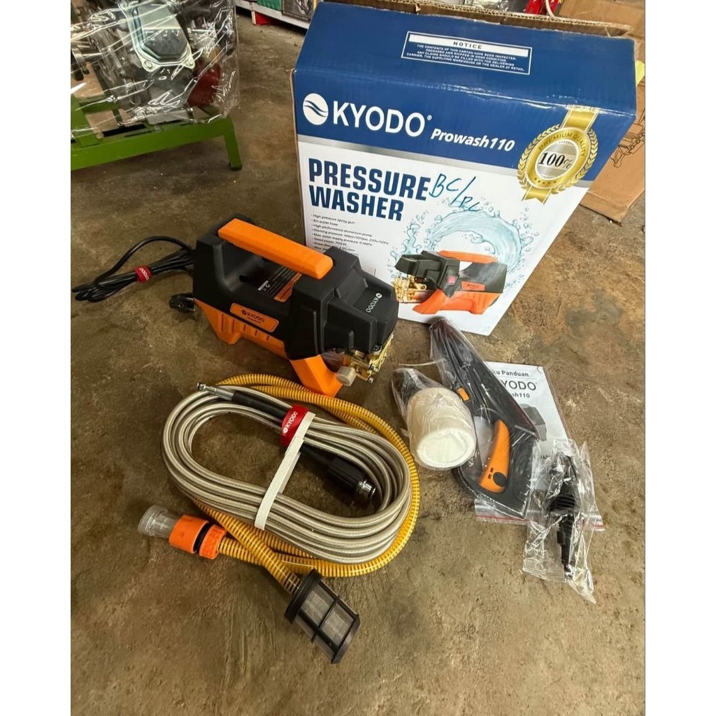 Mesin cuci motor jet cleaner listrik Kyodo / jet cleaner cuci mobil kyodo