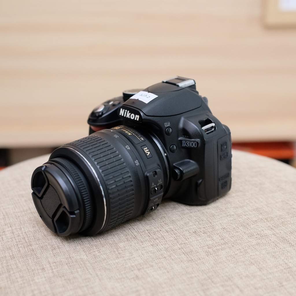 NIKON D3100 DAN LENSA KIT 18-55MM VIGNET PARAH