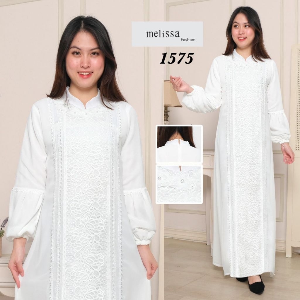 gamis wanita putih-abaya putih-abaya polos-gamis polos-gamis simpel