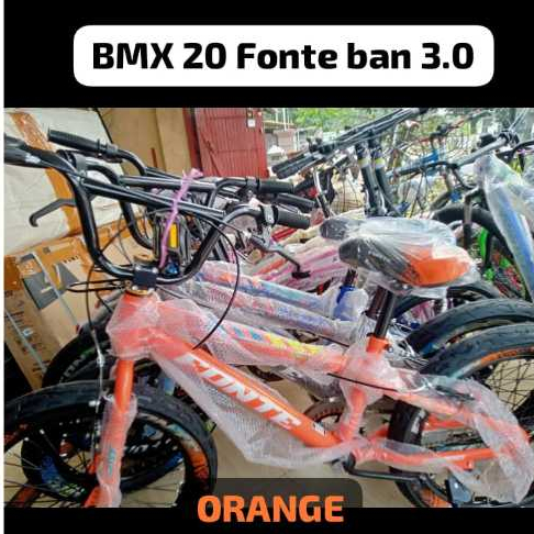 SEPEDA BMX 20 TANGO FONTE BAN 3.0 DAN CHROME BAN 2.4 / SEPEDA BMX ANAK / SEPEDA BMX 20 TANGO