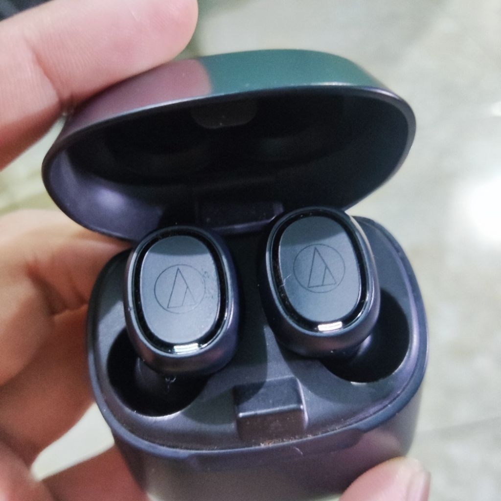 TWS AUDIO TECHNICA ATH-CK3TW CK3TW FULLSET FREE CHARGER XIAOMI ORIGINAL 5V