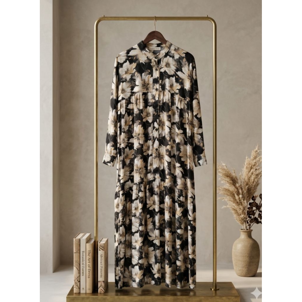 Gamis rayon premium KK
