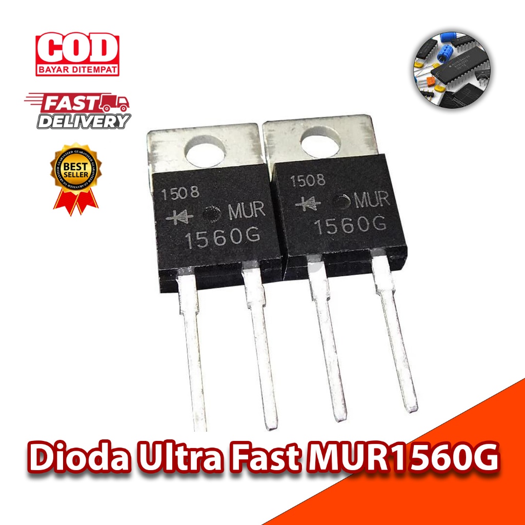 Dioda ultrafast MUR 1560 MUR1560 15A 600V / Diode ultrafast