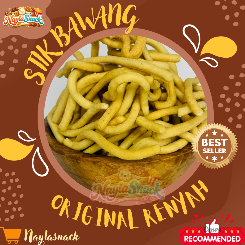 STIK BAWANG RENYAH GURIH KEMASAN 100GR