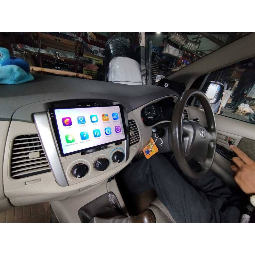 DOUBLEDIN DOUBLE DIN HEAD UNIT HEADUNIT ANDROID 9 INCH  GRAND NEW INNOVA