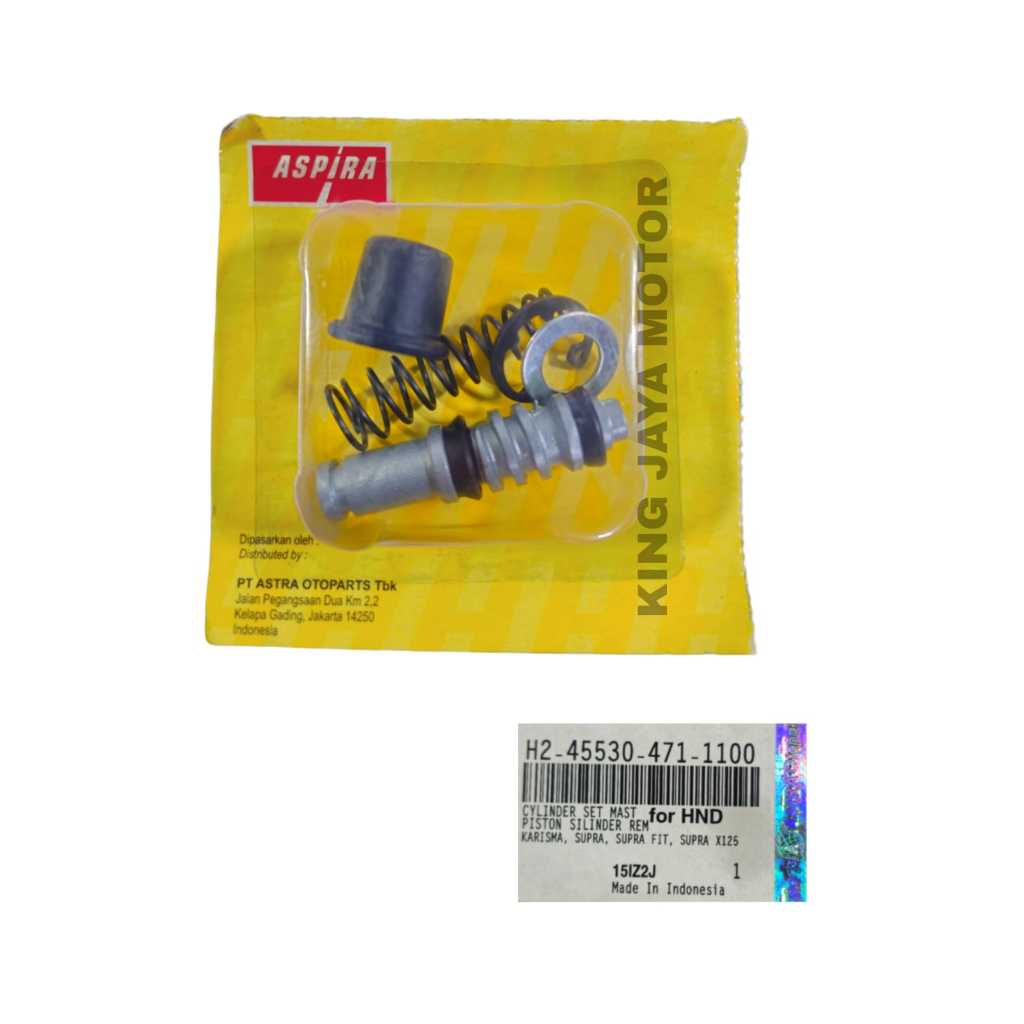 Seal Piston Silinder Master Rem Set 471 HONDA Supra X Fit 125 New, Karisma, Scoopy, CB150R, Mega Pro