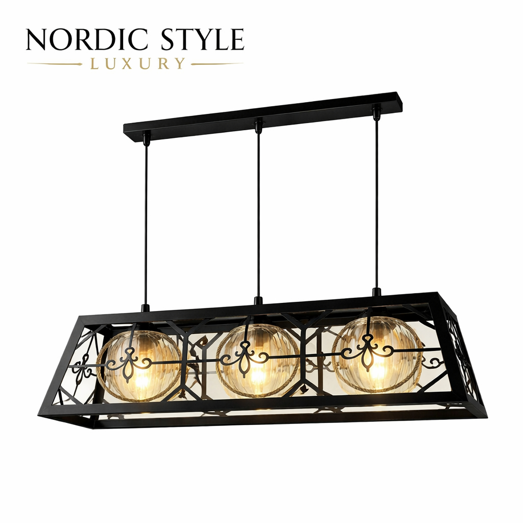 NORDIC STYLE LUXURY Lampu Hias Gantung Estetik Dan Elegan / Lampu Gantung Fitting Lampu E27 / Lampu 