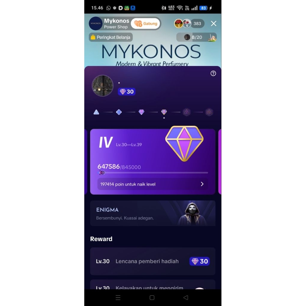 Akun Tiktok Level 30 ID