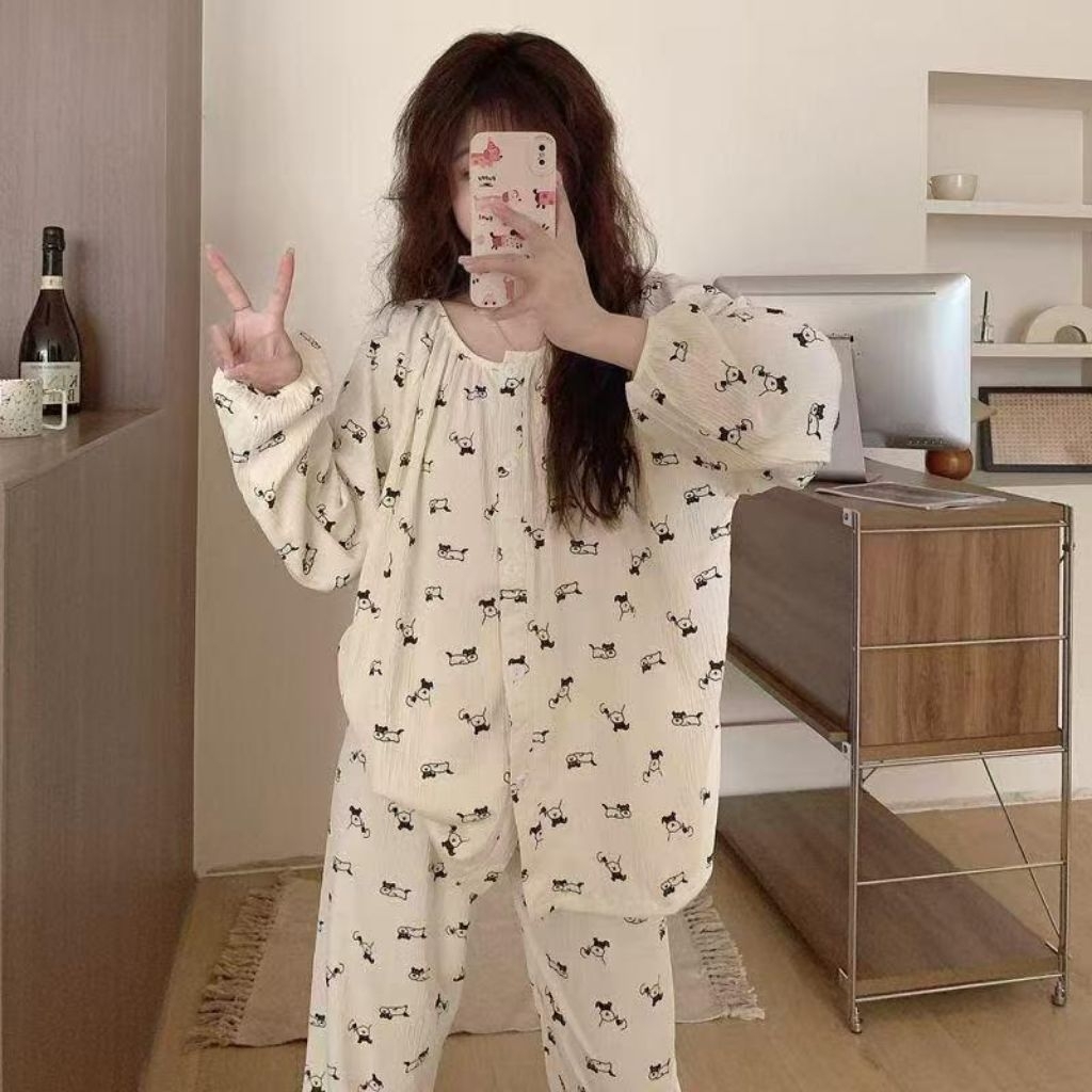 JF - STELAN OVERSIZE JOGGER BABYDOLL PP / PIYAMA WANITA BUSUI KEKINIAN / PIYAMA WANITA IMPORT