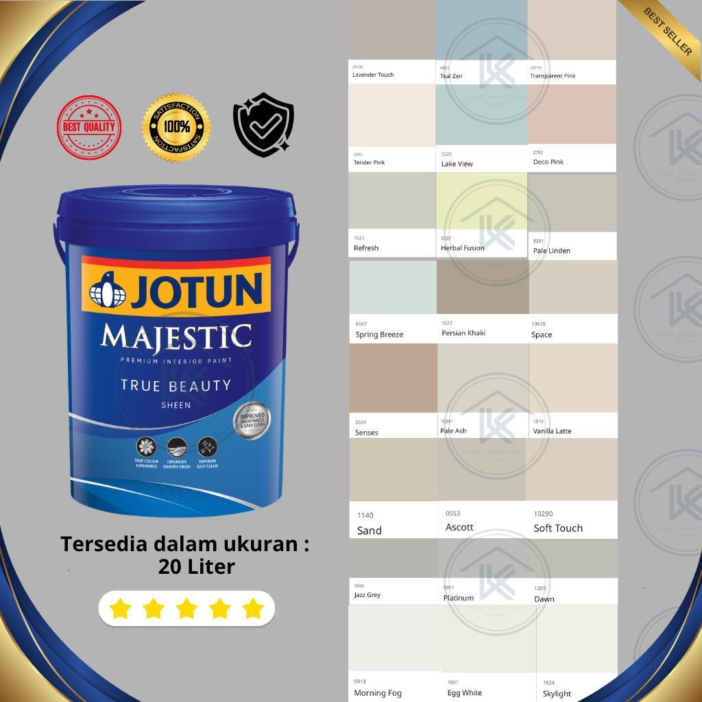 Cat Jotun Majestic True Beauty Sheen 20L- Cat Tembok Premium Anti Jamur