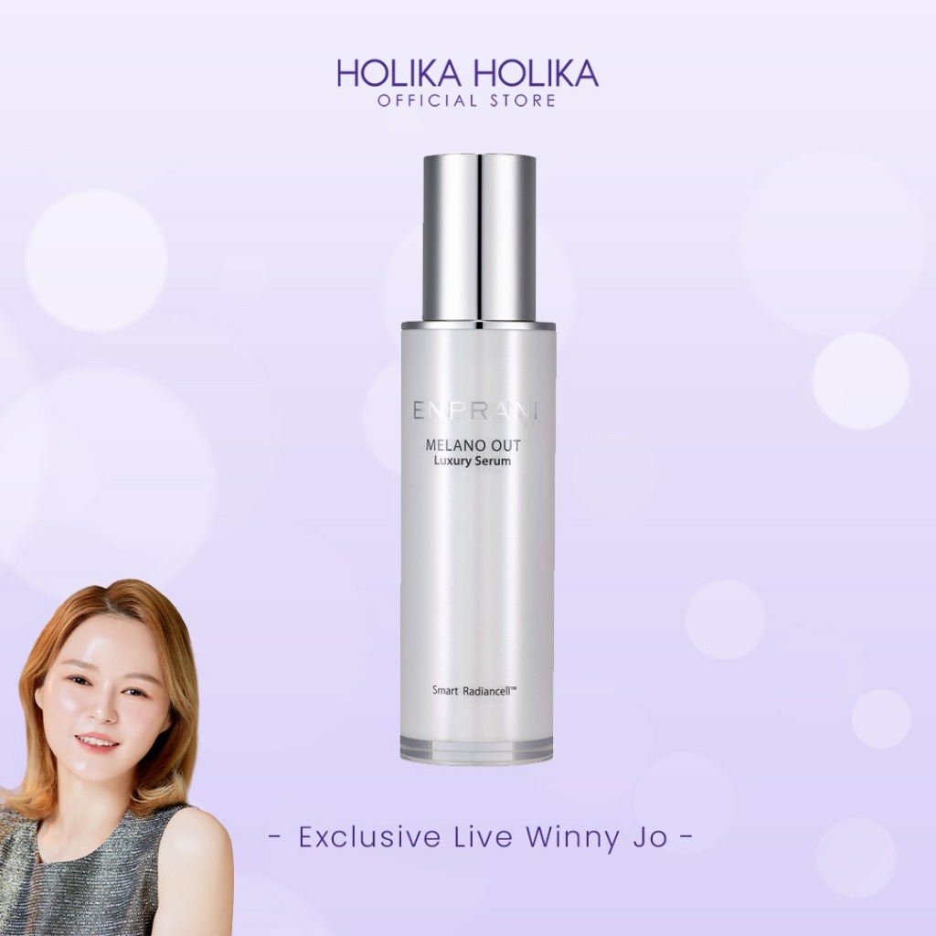 [Exclusive Live Winny Jo] Holika Holika ENPRANI Melano Out Luxury Serum Set