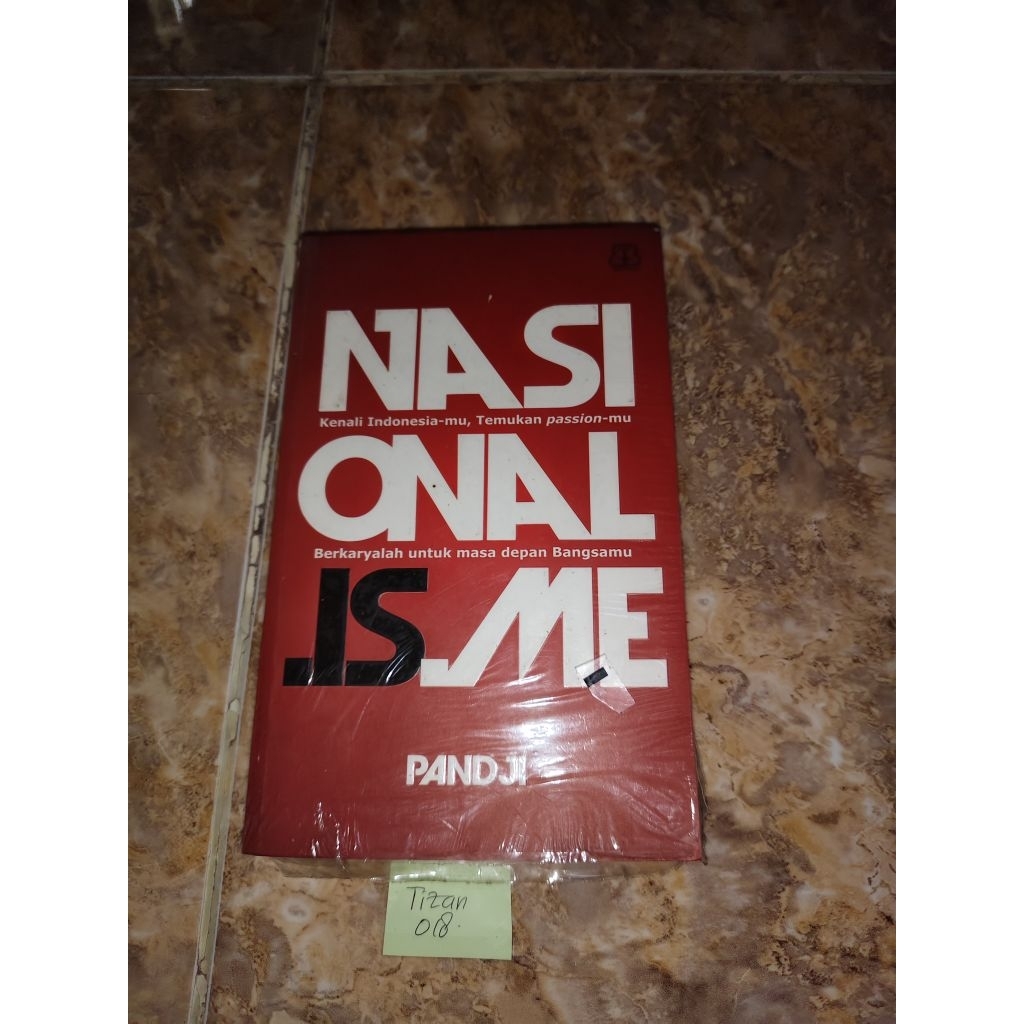 Buku Nasionalisme - Pandji