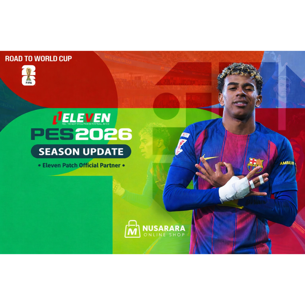 PES 2026 ELEVEN PATCH WINTER SEASON REV 1 PS4 HEN VIA HARDISK