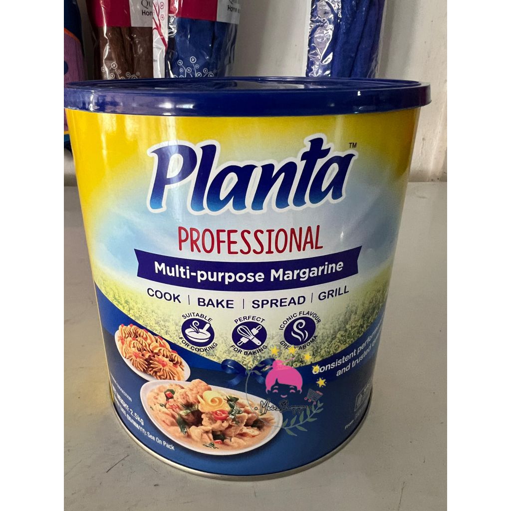 PLANTA MARGARINE MENTEGA 2.5KG (2500GRAM)MALAYSIA