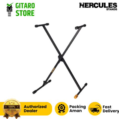 Stand Keyboard Hercules KS100B Kaki Keyboard Organ Stand Piano Hercules KS 100B