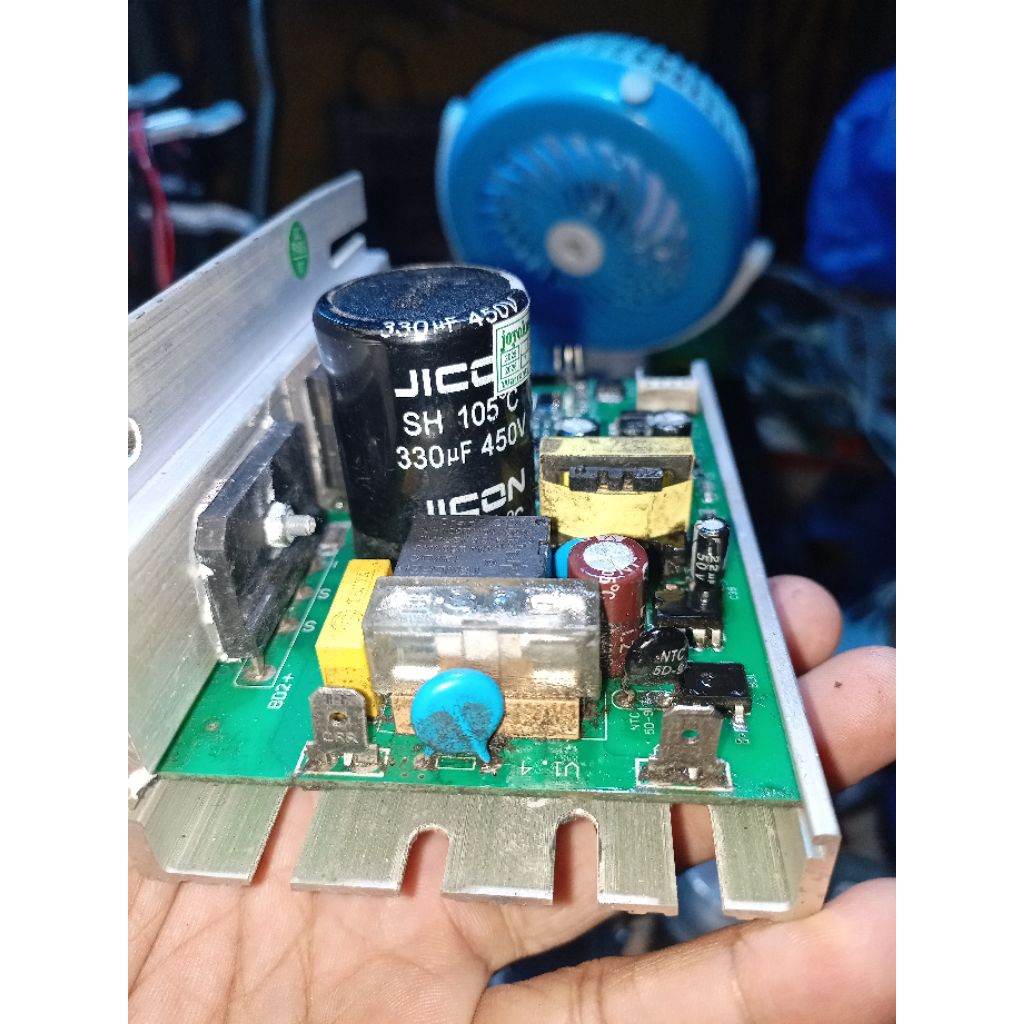 cuma perbaikan mesin modul PCB treadmill TWEN error E06 dari Palembang