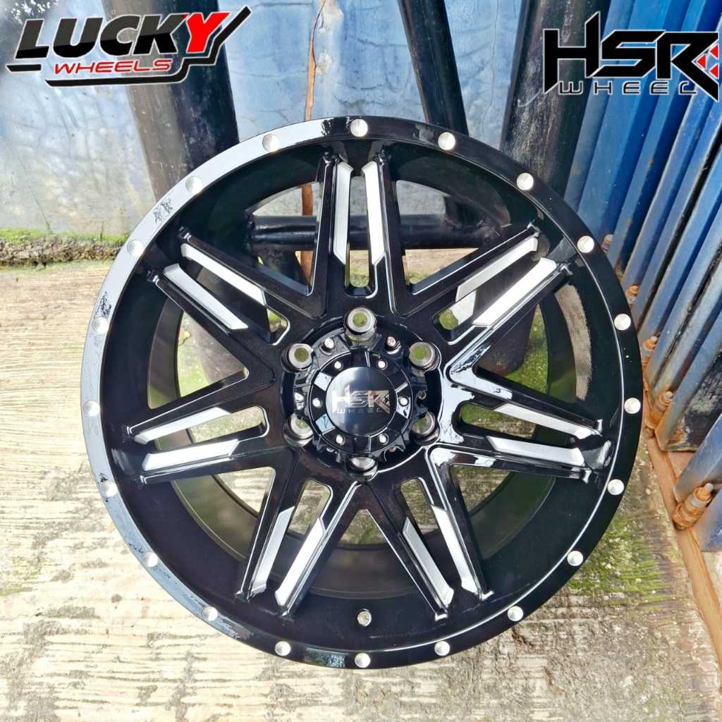 Velg Ring 18 Pajero Fortuner Hilux Dll HSR BULL 1062 Terbaru Velg Racing HSR